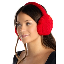 Funky Junque Faux Fur Earmuffs, Earmuffs for Women Winter 100% Polyester Material, Faux Fur Sensation, Compact and Easy to Carry, Shearling Ear Muffs Winter Ear Muffs Women