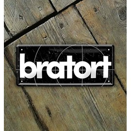 schilderkreis24 Tin Signs Collection 28 x 12 cm - Funny Barbecue Sayings: BBQ Decoration for Real Grill Masters: (Bratort)