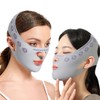 UEIOAVL Face Tightening Bands, 2 Pieces Reusable V-Line Mask, Lifting