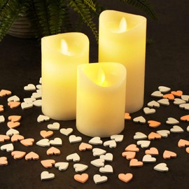 com-four® 200x Mini-Herz als Streudeko - rosa & weiße Holz-Herzen zum Basteln - Holz-Streuschmuck als Tischdekoration - Tischschmuck für Hochzeit & Party (Herzen/weiß.rosa - 200 Stück)