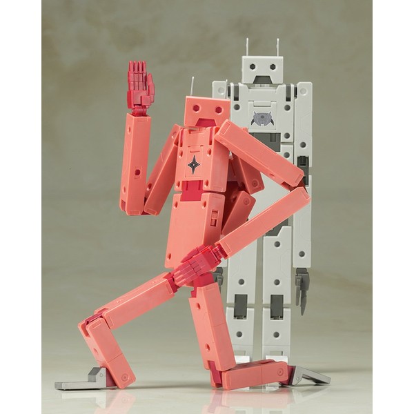 Frame Arms Girl Jyuden-kun, Arhitect & Jinrai Version, Overall Height