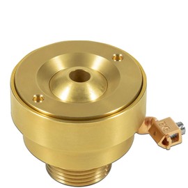 Swimming Pool Spa Deck Jet Fountain Crown Nozzle with Ground Lug for All Kinds of Swimming Pools & Fountains - Material Brass Single Hole Nozzle