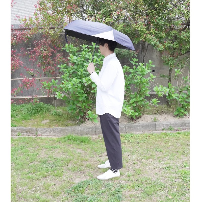 Amemari Folding Umbrella, One-Touch, Automatic Opening/Closing, Durable, Ultra Lightweight, Case