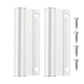 Screen Door Upper Hinge Leaf for Andersen Screen Doors Aluminum White Screen Door Hinge (2 Pack)