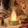 AVEKI Flameless Candles for Home Decor, Gesture Control Dimmable LED