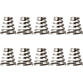 10Pcs Silver Bike Quick Release Skewer Springs,Stainless Steel Bike Hub Quick Release Lever Shafts Spring For Cycling Mountain Road Bike Bike Wheel Spring,Quick Release Spring Skewer Hub For Bike