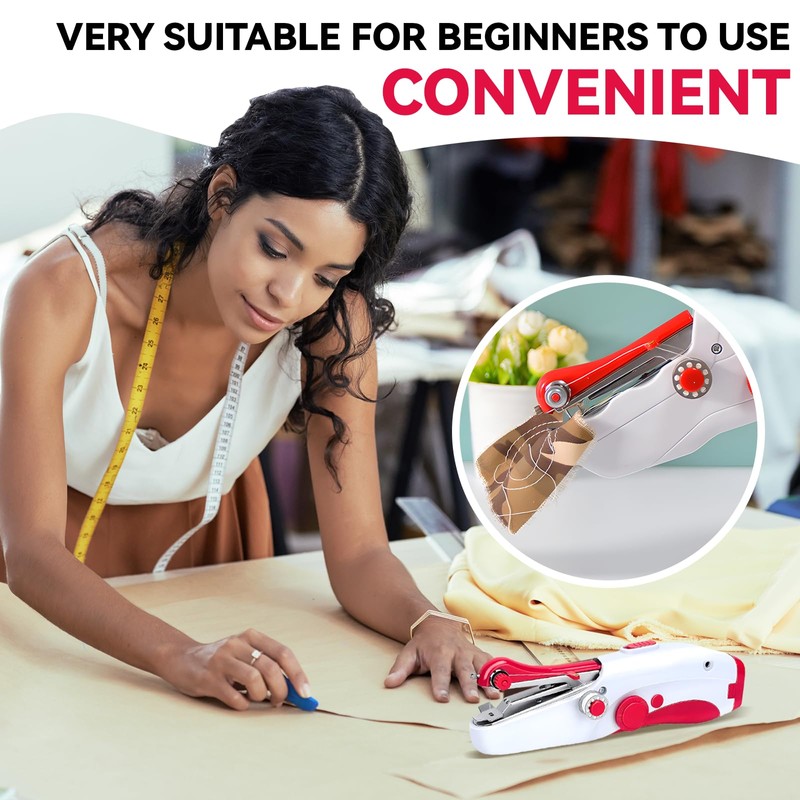 Hand Sewing Machine, Mini Sewing Machine, Small, for Sewing Machine,