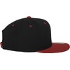 Flex fit Unisex's Mütze Classic Snapback 2-Tone Baseball Cap, Black