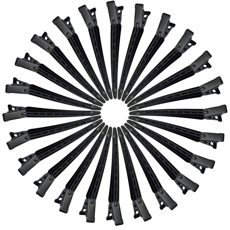 24 Packs Duck Bill Clips, Bantoye 3.35 Inches Rustproof Metal