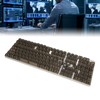 Keycap Set 132 Keys High Transparent PC CBSA Heigh Matte