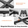RmagineX Queen Size Bed Frame, 14 Inch High Heavy Duty