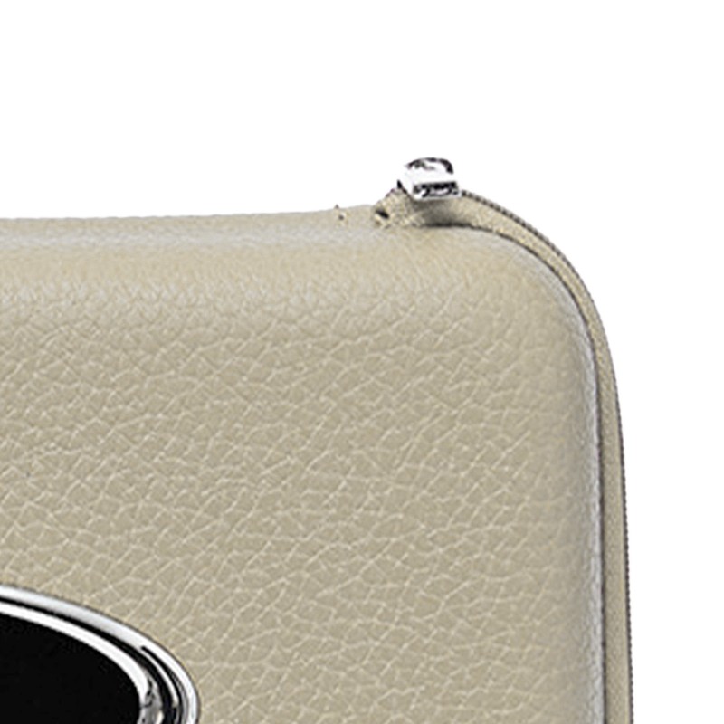 Car Tissue Holder Decorative Leather Container Visor Hanging Box for