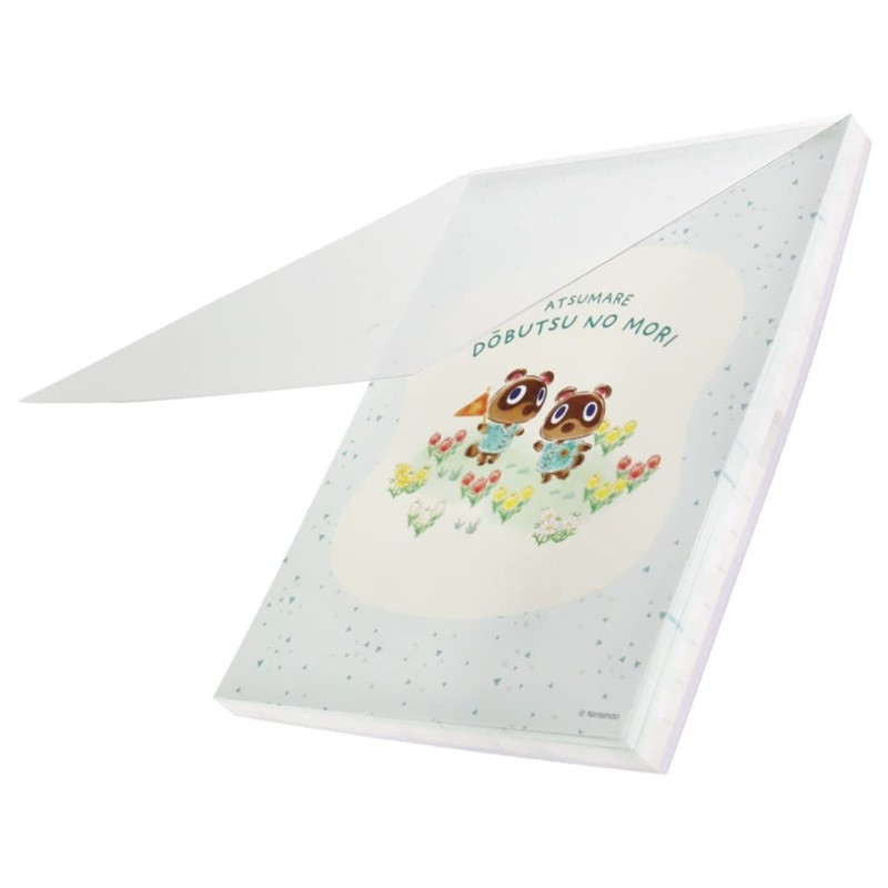 Sunstar Stationery Atsume Animal Crossing, Memo, A6, Green S2838184