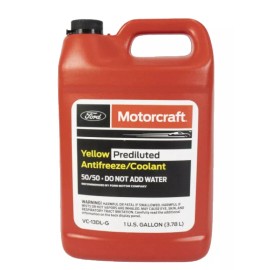 1 Gallon Engine Coolant Antifreeze Motorcraft Yellow Pre diluted for FORD