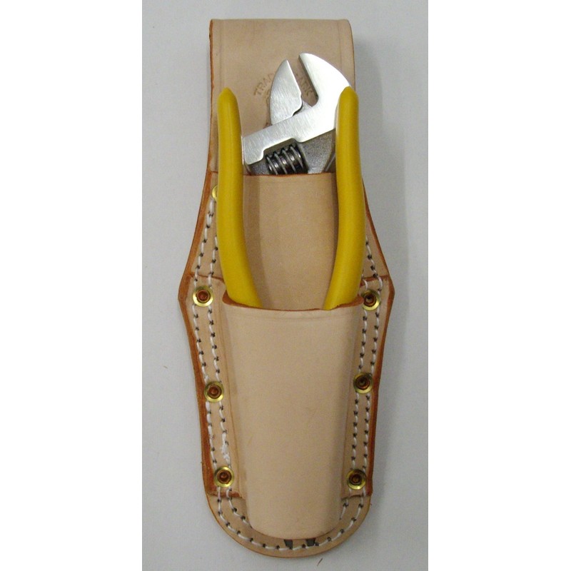 Kozuchi SP-03 Nume Leather Pliers Holder, 2 Tiers, Double Sewn,