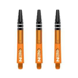 RED DRAGON Nitrotech Pen Shafts, 3 Sets Per Pack (9 in Total), orange
