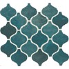 Daltile Mesmerist 11" X 12" Ceramic Arabesque Mosaic Tile in