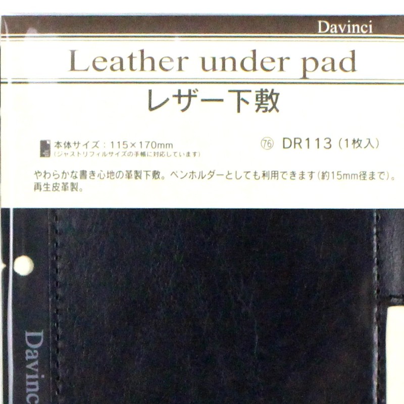レイメイ藤井 ダヴィンチ リフィル レザー下敷 聖書 DR113
