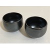 2 Pieces Japanese Teacups Ceramic Tama Yunomi Tetsuyu/Made in Japan