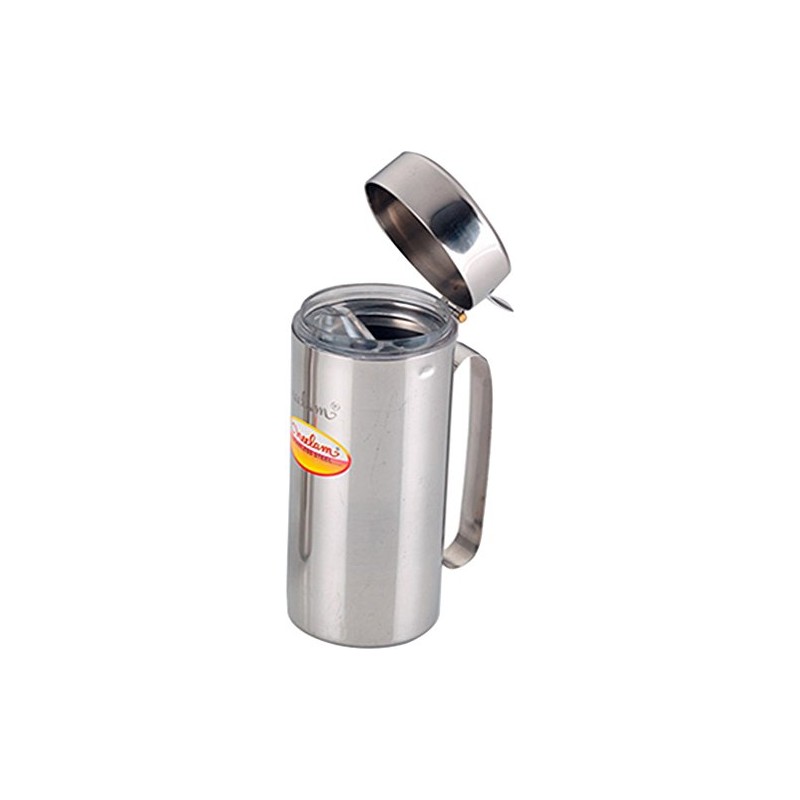 Neelam Stainless Steel Oil Dispenser, 1 Litre, Silver