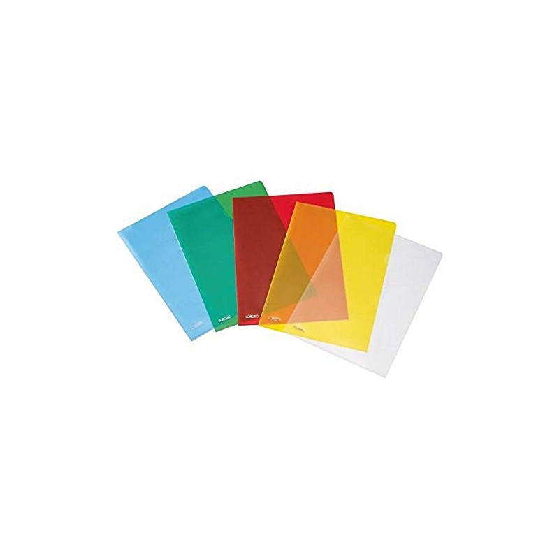 Blue A4 Pyramid-Embossed Document Sleeves. Assorted Colours