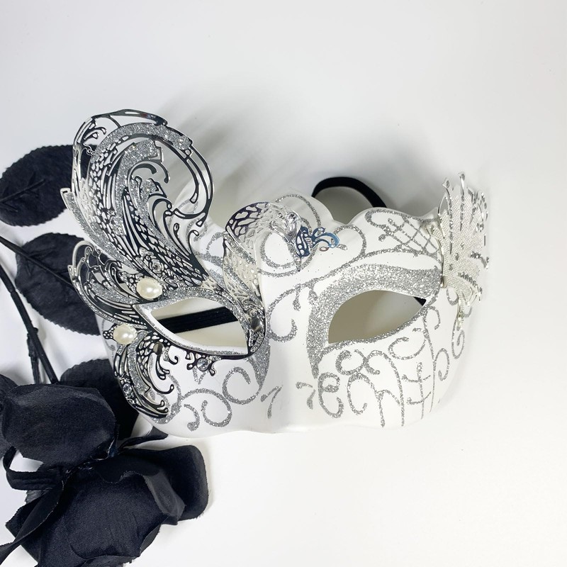 Yimianshou Masquerade Couples Set - Mardi Gras Mask for Woman
