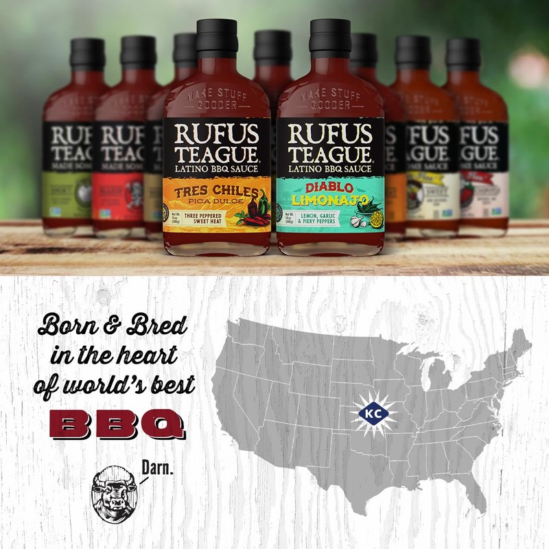 Rufus Teague - Diablo Limonajo Sauce - Premium Latino Barbecue