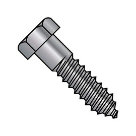 3/8X1 1/2 Hex Lag Screw Galvanized Gimlet Point (Pack Qty 300) BC-3724LG by Korpek