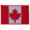 Canada Flag Patch Small - 3x2 inch. Embroidered Iron on