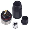 M12 5-Pin Female Circular Aviation Connector Plug 12mm Waterproof Circular