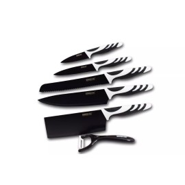 Swiss Line Non-stick Coating Knife Set, 5PCS, Stainless Steel, BRAND NEW, FAST S