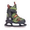 K2 Raider Ice Boys Adjustable Ice Skates - Green Orange