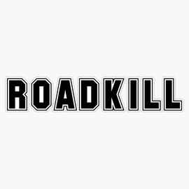 TCT Trading Roadkill Vinyl Stickers Waterproof Decal Car, Laptop, Bumper Stickers 5"