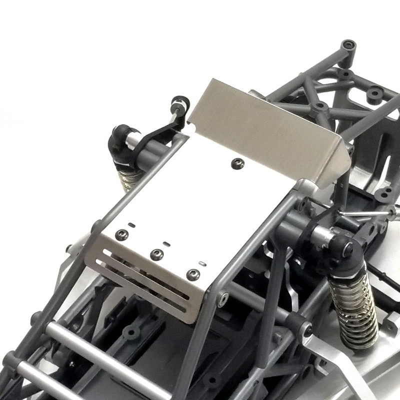 kingfly OP Parts Stainless Steel Roof Wing Plate for Tamiya