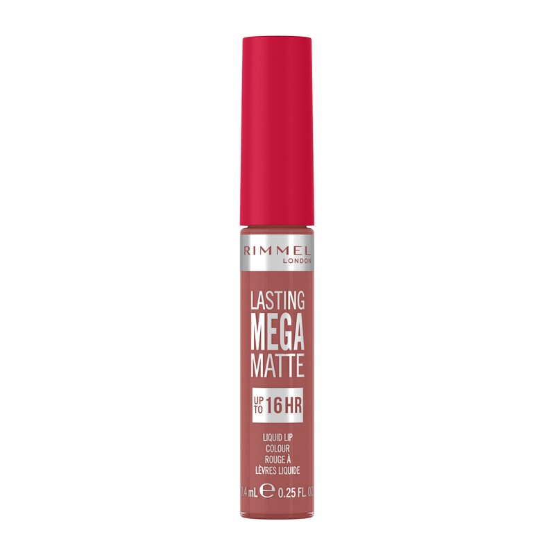 Rimmel London Lasting Mega Matte Liquid Lipstick, Long-Lasting, Hydrating, Vegan
