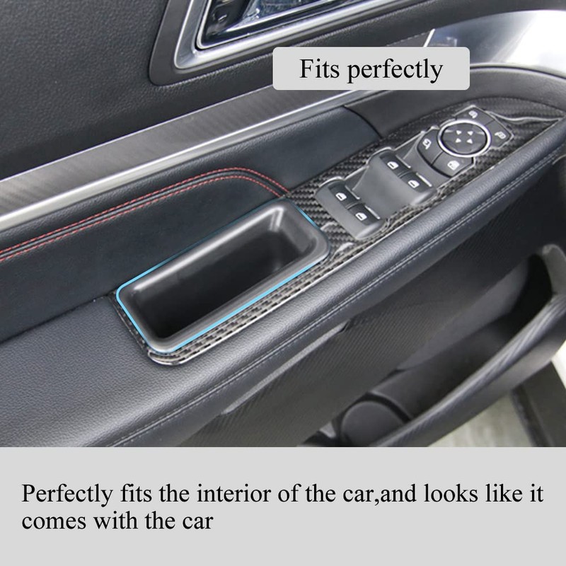 Vesul Front Row Door Side Storage Box Compatible with Ford