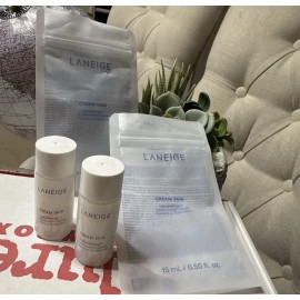 2x Laneige Skin Cerapeptide Milk Toner Moisturizer 15ml/0.5 oz Travel Mini Sz S