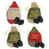 Set of 4 Realistic Bags of Coal! Perfect for The