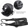 Redes Malla Moto Sujetar Casco Portabulto Cuerda Gancho 4pcs