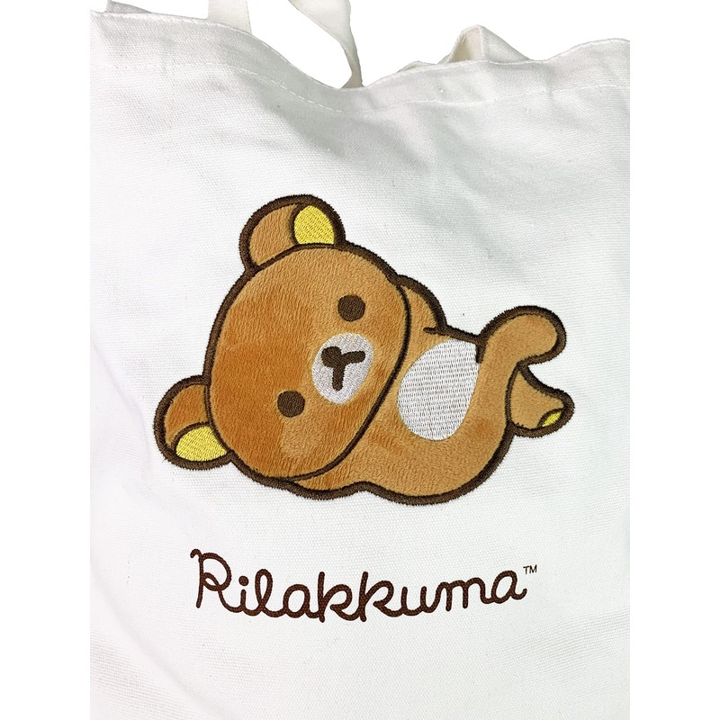Blueprint Collections Rilakkuma Tote Bag | Reusable Shopping Bag |