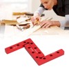 2Pcs 90 Degree Positioning Squares Aluminum Alloy Right Angle Clamps