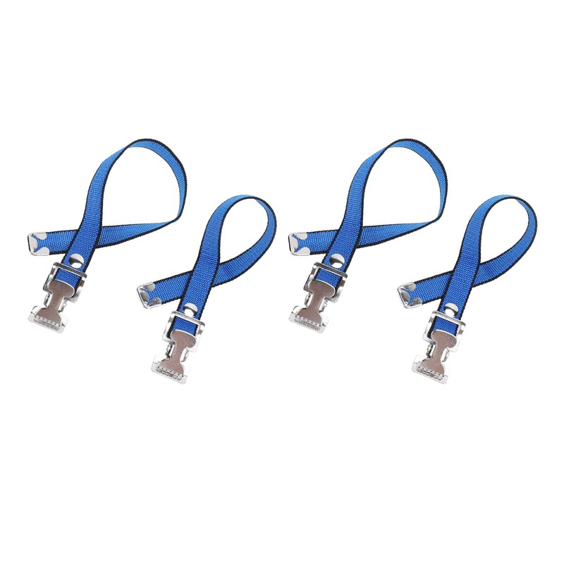 4Pcs Drywall Stilts Straps Flexible Nylon Aluminum Alloy Buckle Adjustable