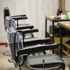 5Pcs Clear PVC Salon Chair Protector - Fits Most Standard