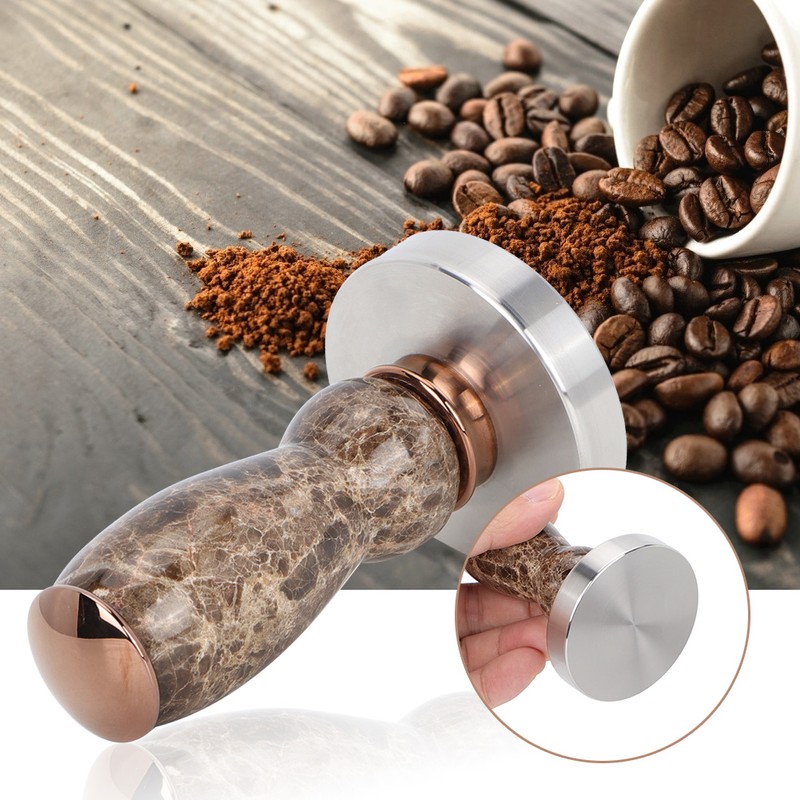58mm Kitchen Shop Stainless Steel Coffee Powder Press Hammer Tamper