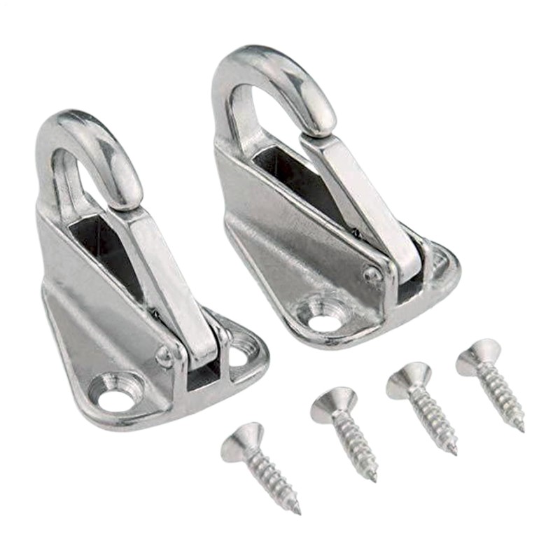 Heavy Duty Hooks - Stainless Steel Spring Hook for Wall