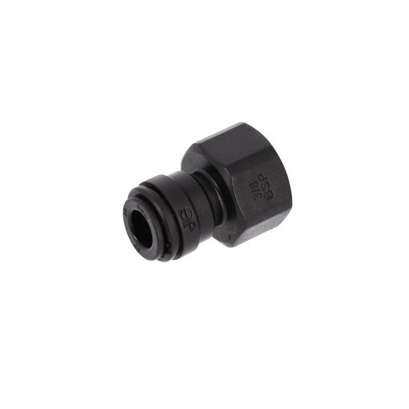 John Guest Plastic Metric Straight Female Fitting 3/8'' - 8