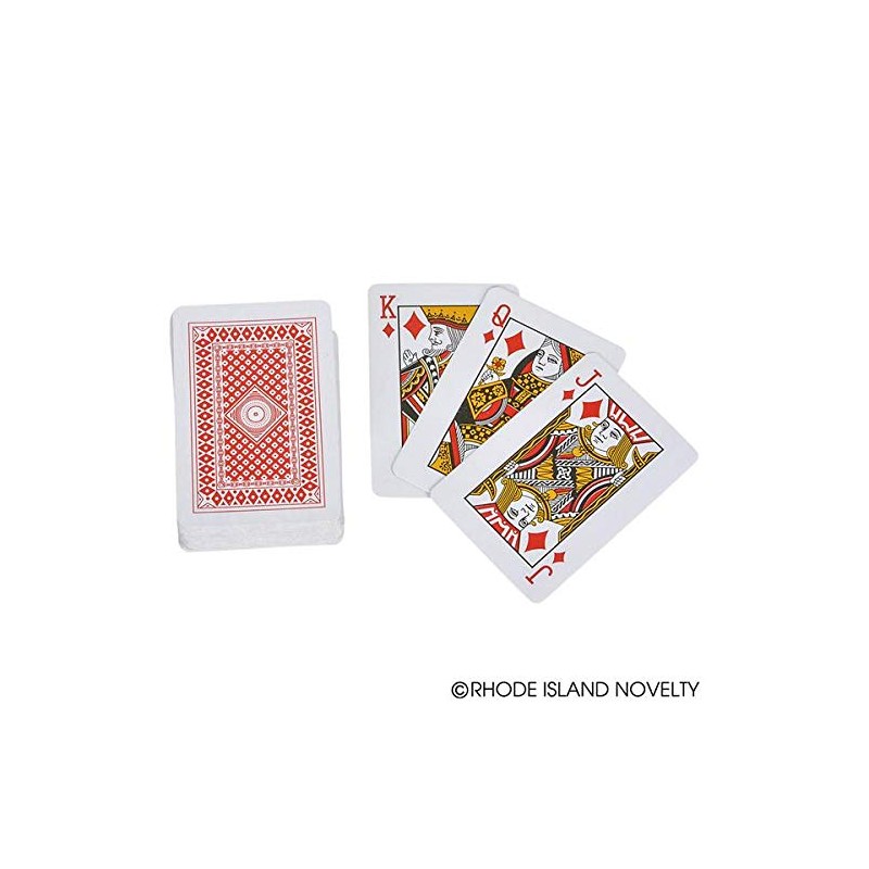 Rhode Island Novelty 2.5 Inch Mini Playing Cards 24 Packs