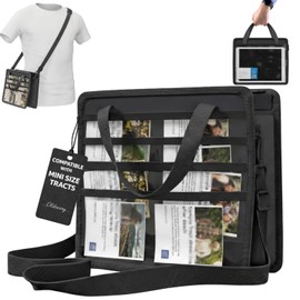 JW Magazine and Tract Holder, JW Field Service Supplies, Jehovah Witness Ministry Supplies, jw.org Accessories Gifts Ideas, Ministry Organizer for Pioneers, Best Life Ever Gifts Pioneer Bag Convention