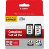 Canon Genuine Canon Ink Cartridges PG-243 & CL-244 Original MG2522 TS3122 TS4520