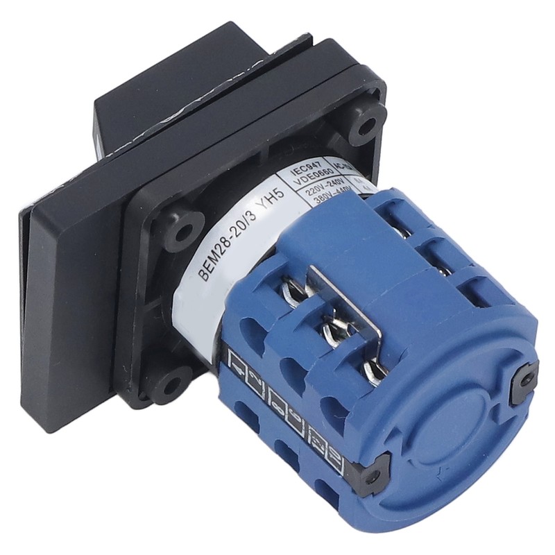 BERM Changeover Switch Rotary Knob Voltage Control 7 Position 3